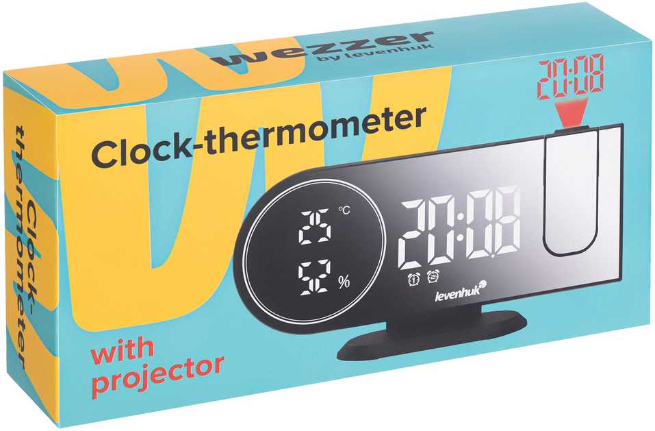 Levenhuk Wezzer Tick H50 Clock-thermometer