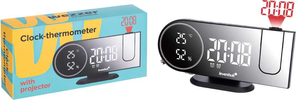 Levenhuk Wezzer Tick H50 Clock-thermometer