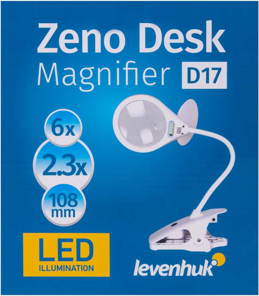 Levenhuk Zeno Desk D17 Magnifier