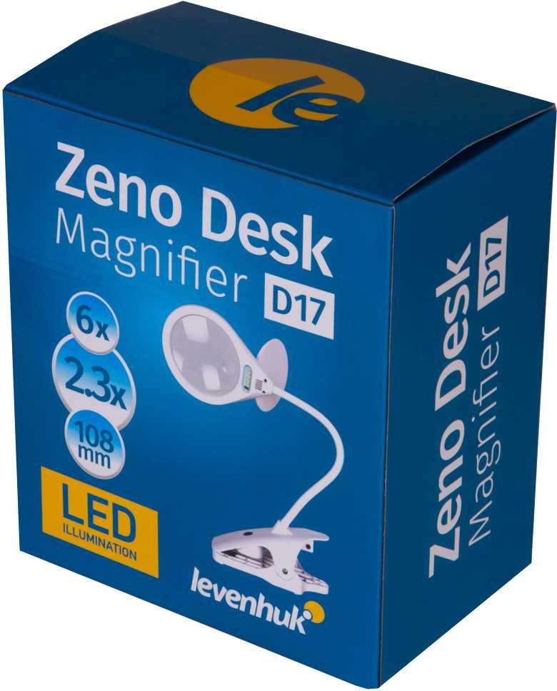 Levenhuk Zeno Desk D17 Magnifier
