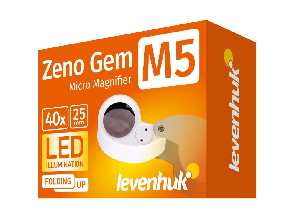 Levenhuk Zeno Gem M5 Plus didinamasis stiklas