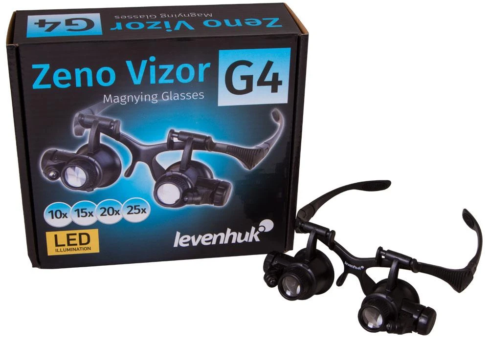 Levenhuk Zeno Vizor G4 Plus didinamieji akiniai