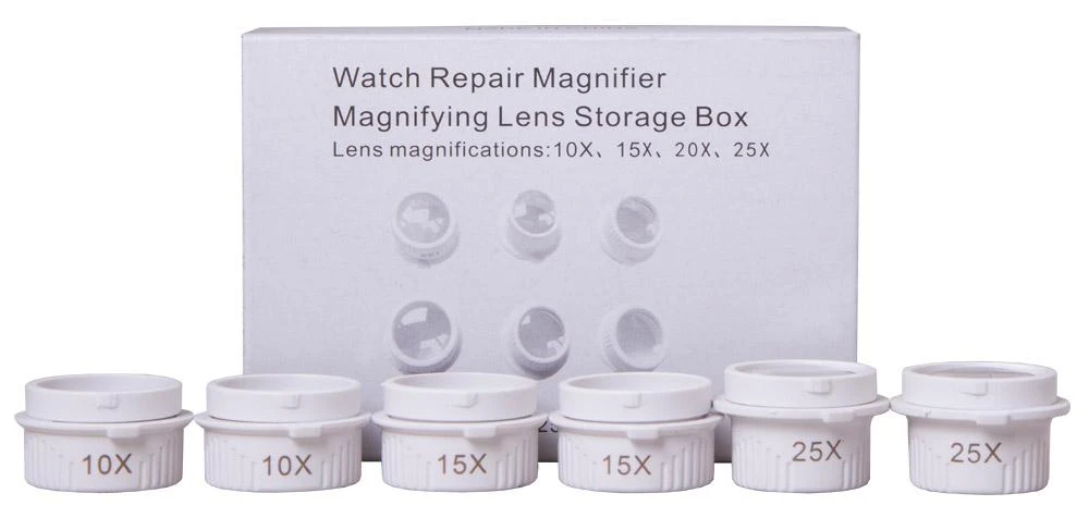 Levenhuk Zeno Vizor G6 Magnifying Glasses 10/15/20/25x