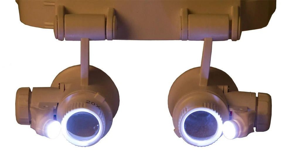 Levenhuk Zeno Vizor G6 Magnifying Glasses 10/15/20/25x