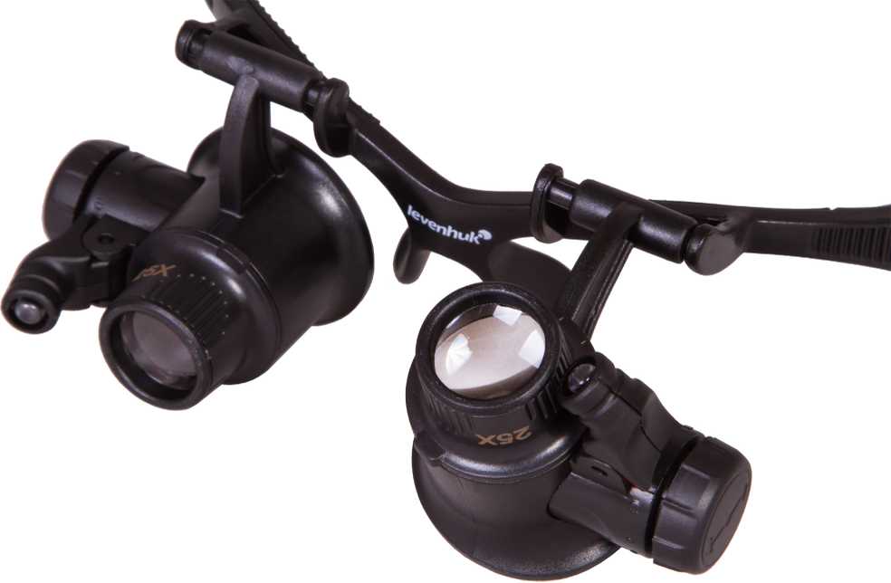 Levenhuk Zeno Vizor G8 Magnifying Glasses 2.5/4/6/8/10/15/20/25x