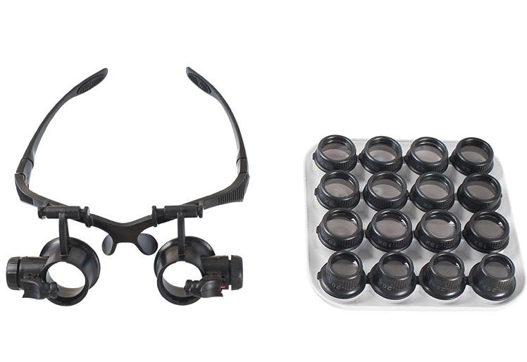 Levenhuk Zeno Vizor G8 Magnifying Glasses 2.5/4/6/8/10/15/20/25x