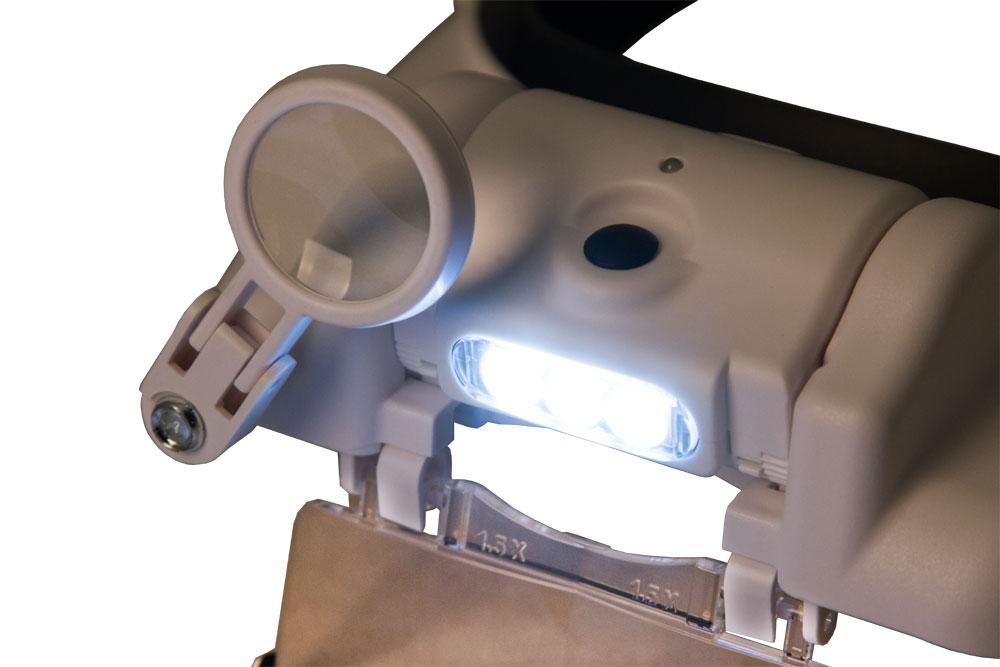 Levenhuk Zeno Vizor HR4 Head Rechargeable Magnifier 1/1.5/2/2.5/3.5 x