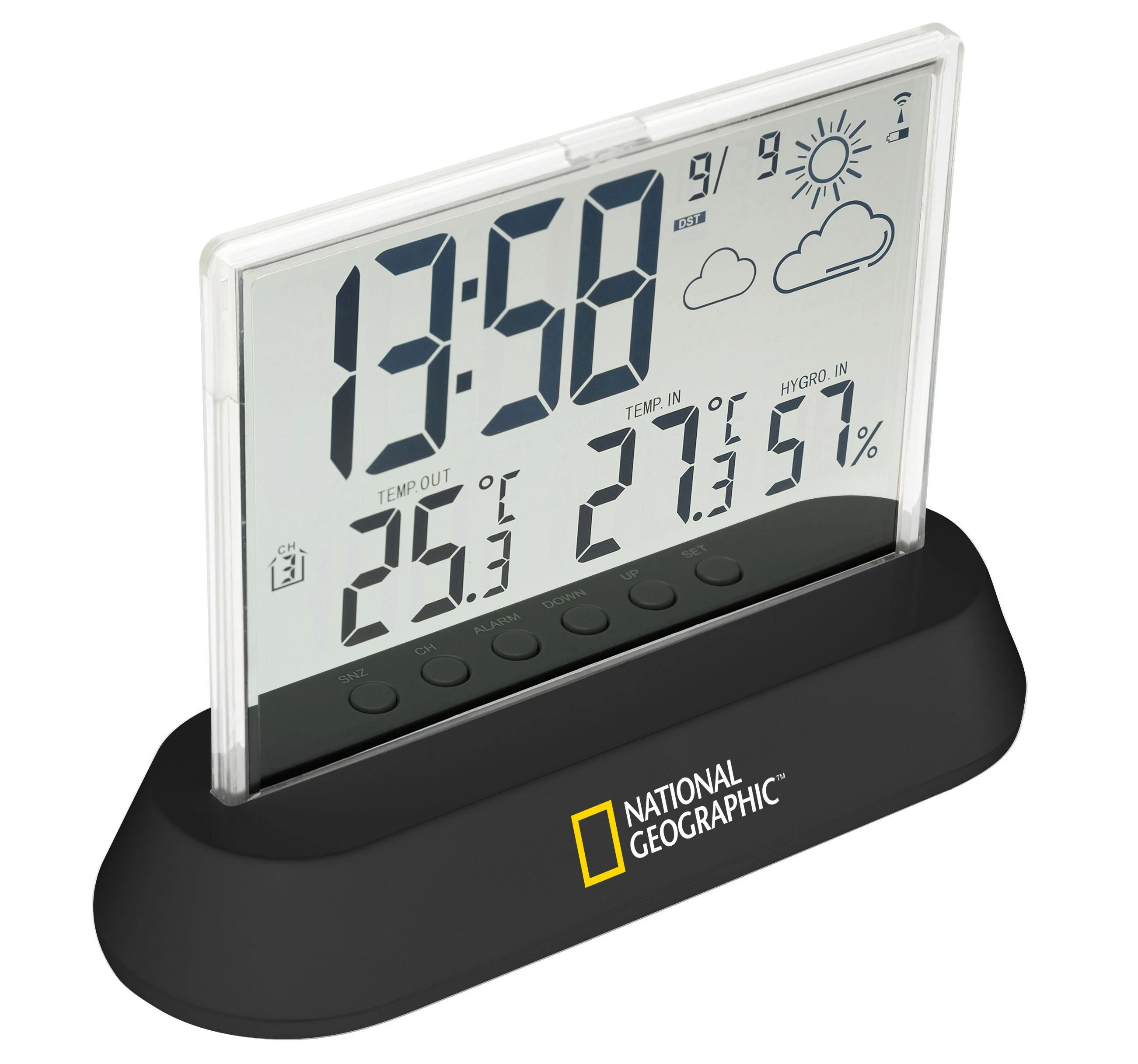 Meteorologinė stotis, skaidrus, belaidis, National Geographic