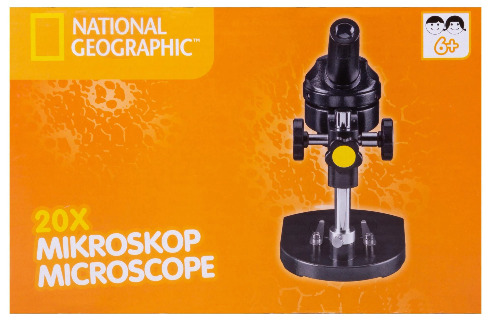 Mikroskopas Bresser National Geographic 20x, monokulinis