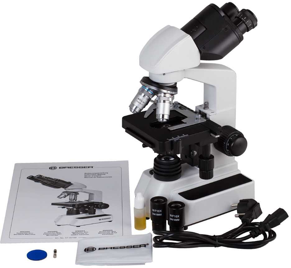 Mikroskopas Bresser Bresser Researcher Bino 40-1000X