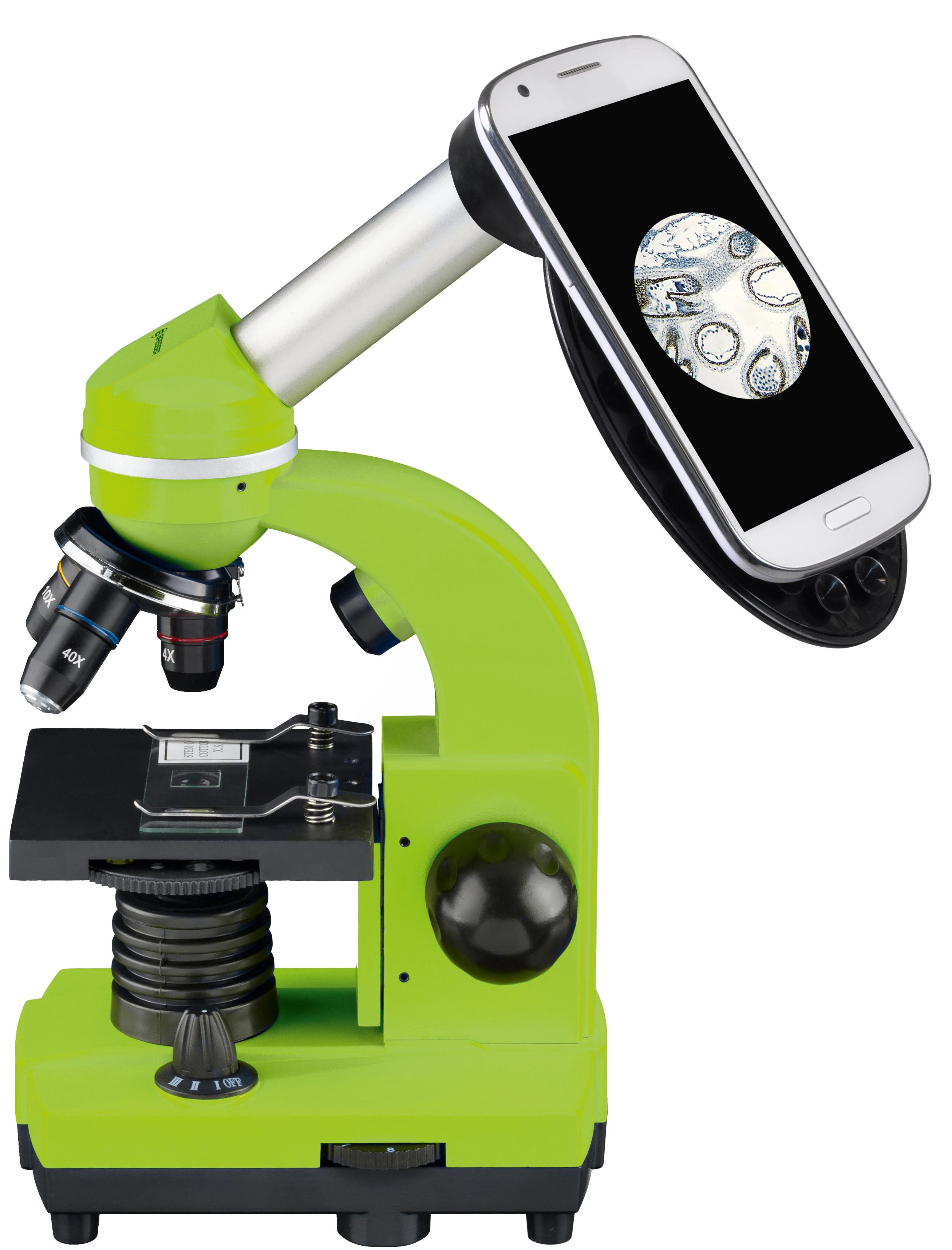 Dėlionė Mikroskopas Bresser Junior Biolux SEL 40–1600x, žalias