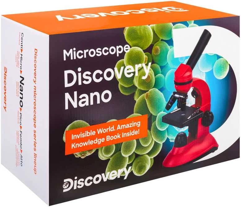 Mikroskopas, Discovery Nano Gravity, 40x–400x, su knyga