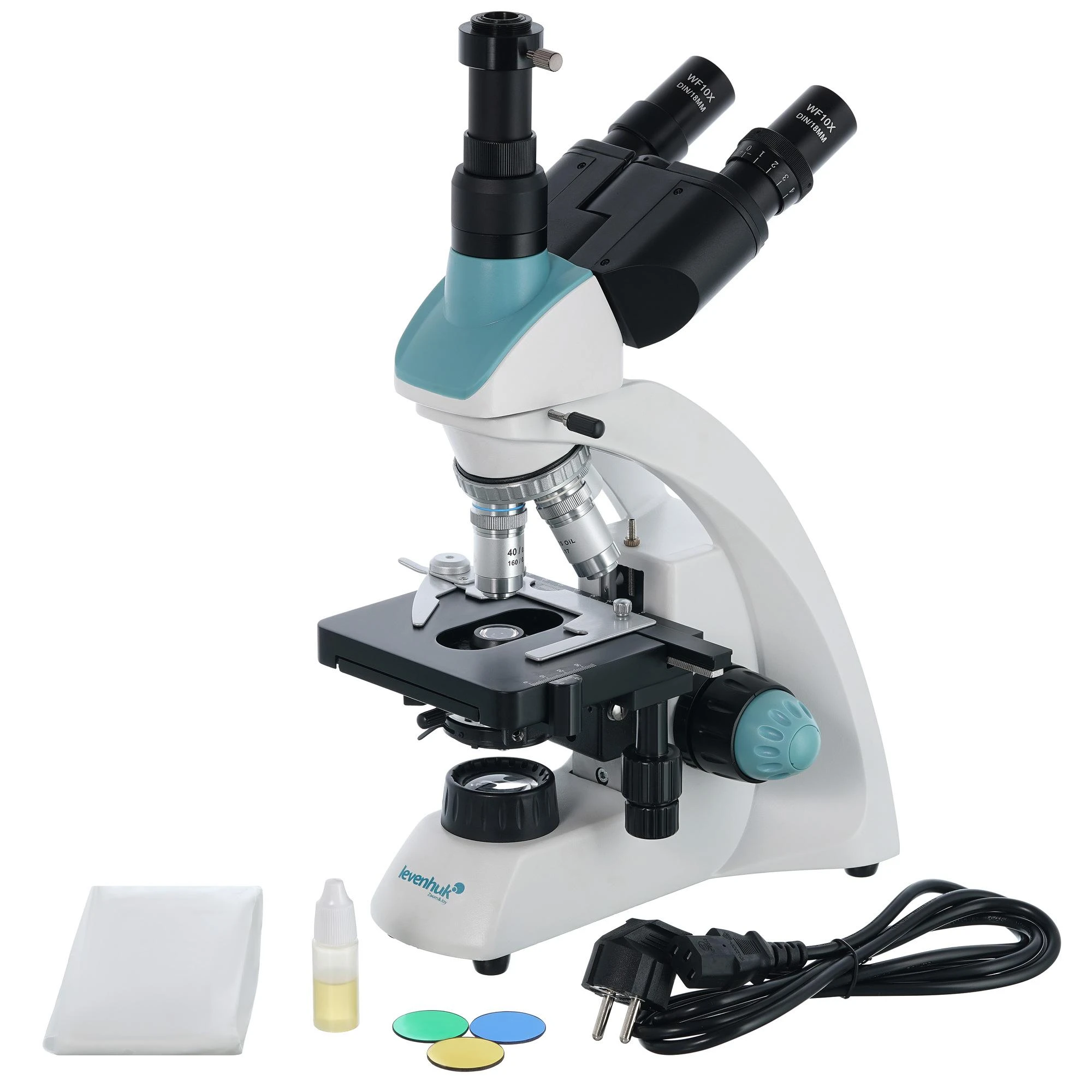 Mikroskopas Levenhuk 500T Trinocular Microscope