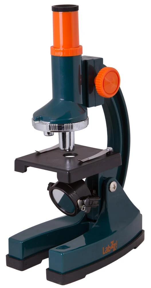 Mikroskopas Levenhuk LabZZ M1 100x-300x su eksperimentiniu rinkiniu