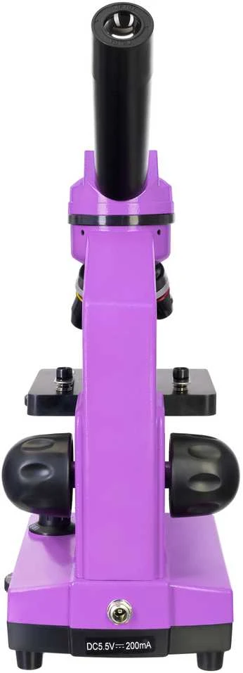 Mikroskopas Levenhuk Rainbow 2L Amethyst 40x - 400x su eksperimento komplektu K50