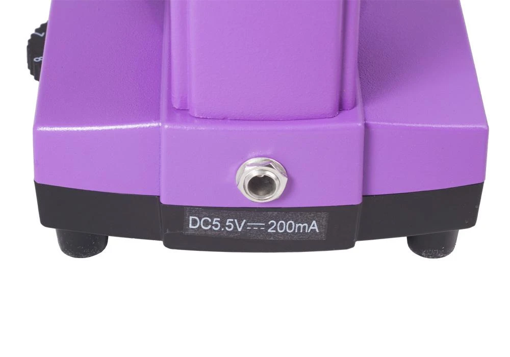 Mikroskopas Levenhuk Rainbow 2L Amethyst 40x - 400x su eksperimento komplektu K50