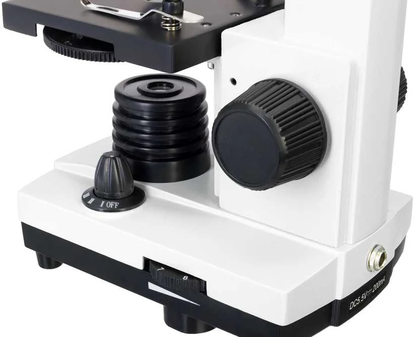 Mikroskopas Levenhuk Rainbow 2L PLUS Moonstone 64x - 640x su eksperimento komplektu K50