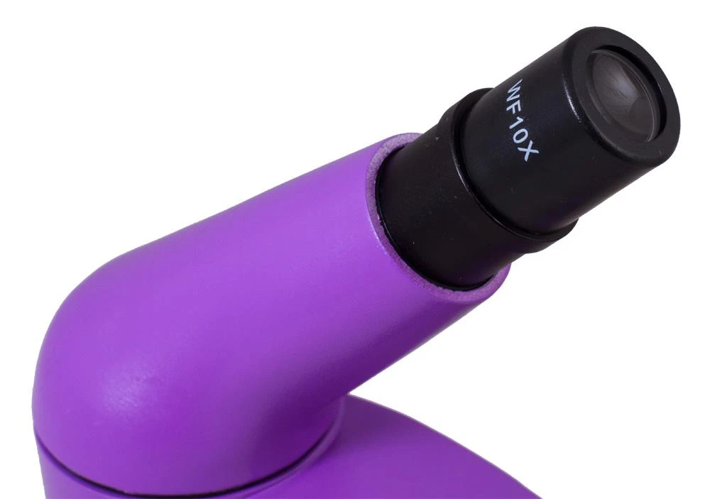 Mikroskopas Levenhuk Rainbow 50L Amethyst 40x–800x su eksperimentiniu rinkiniu K50