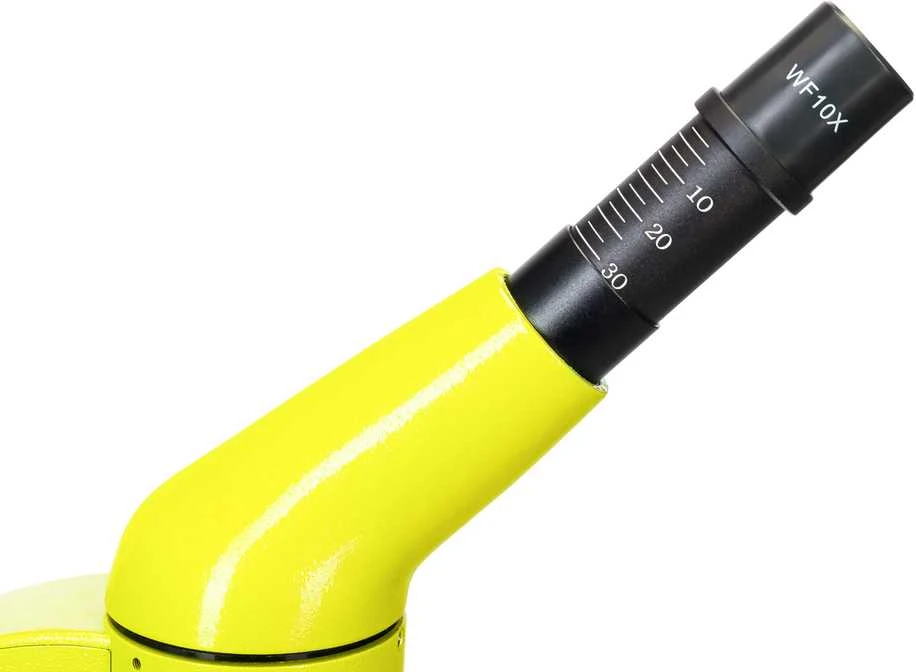Mikroskopas Levenhuk Rainbow 50L Lime 40x - 800x su eksperimentiniu rinkiniu K50