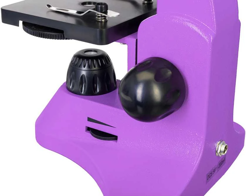 Mikroskopas Levenhuk Rainbow 50L PLUS Amethyst 64x–1280x su eksperimentiniu rinkiniu K50
