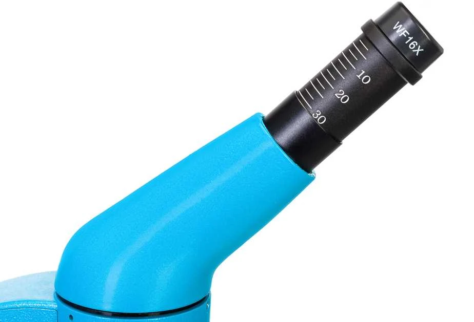 Mikroskopas Levenhuk Rainbow 50L PLUS Azure 64x–1280x su eksperimentiniu rinkiniu K50