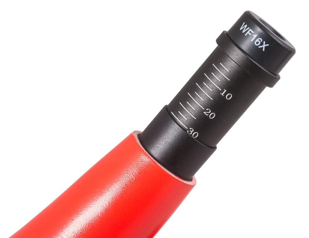 Mikroskopas Levenhuk Rainbow 50L PLUS Oranžinis 64x–1280x su eksperimentiniu rinkiniu K50
