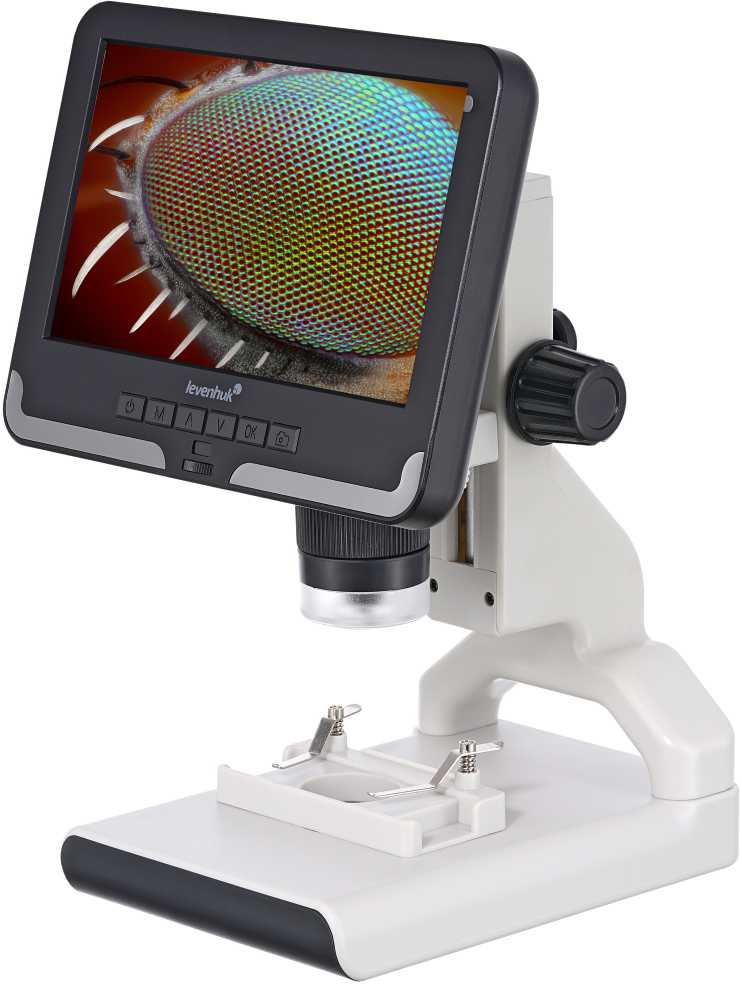 Mikroskopas, Levenhuk Rainbow DM700 LCD skaitmeninis, 10x–200x