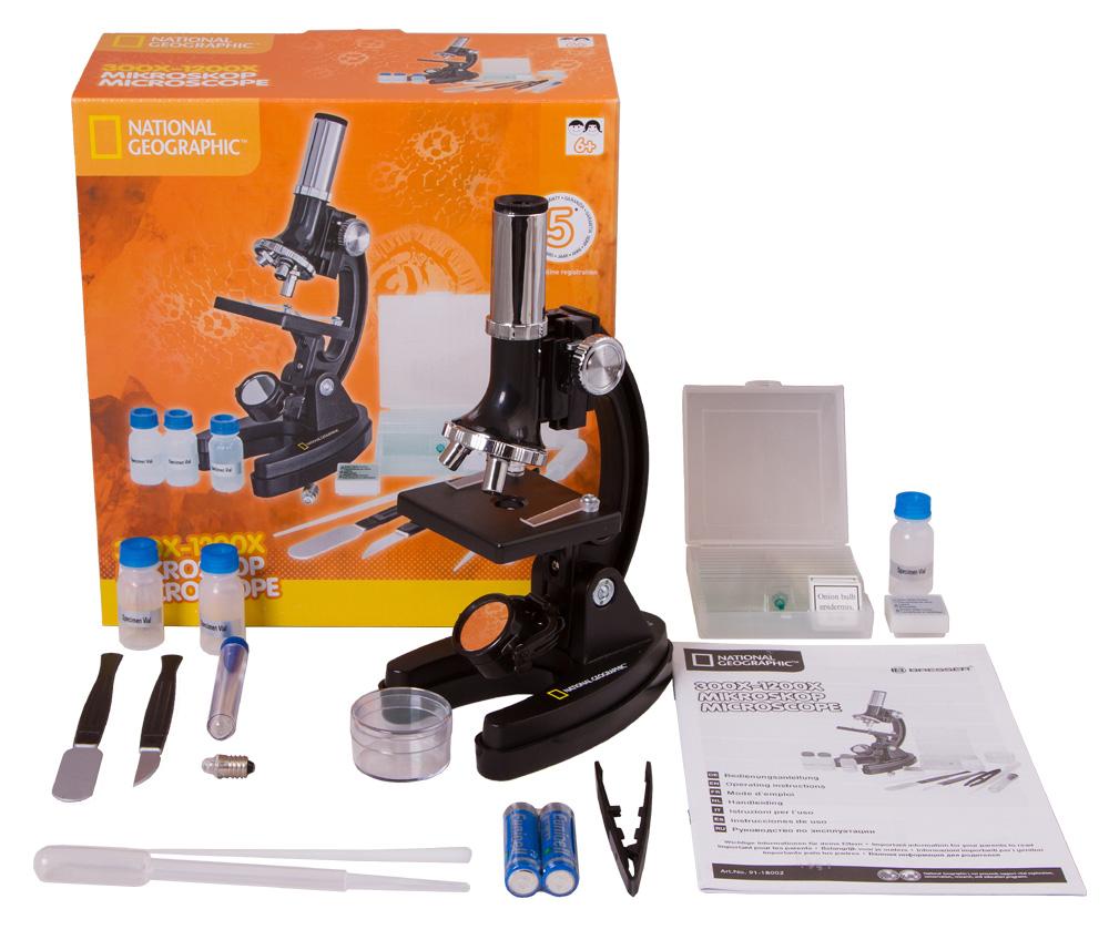 Bresser National Geographic mikroskopas 300x - 1200x