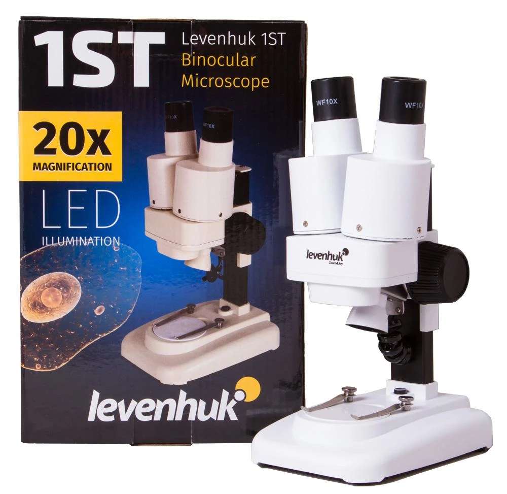 Mikroskopas, Stereo Levenhuk 1ST 20x