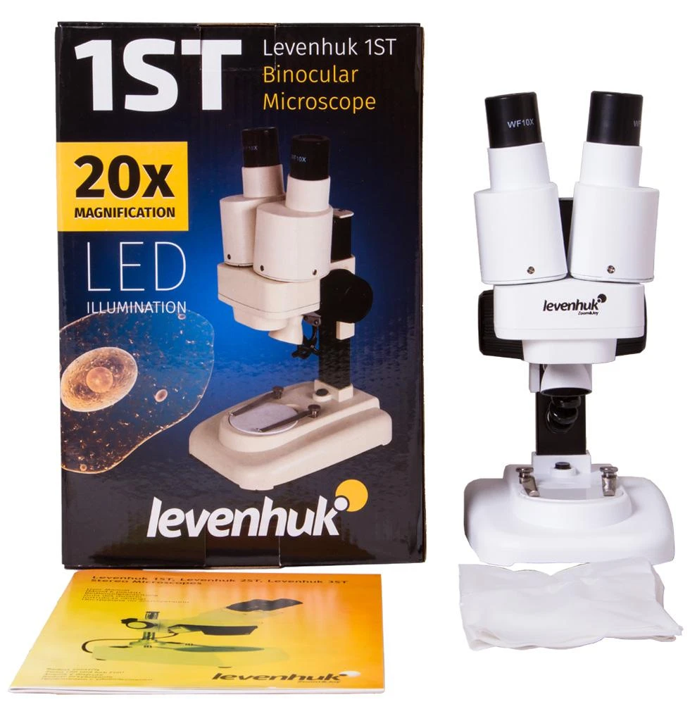 Mikroskopas, Stereo Levenhuk 1ST 20x