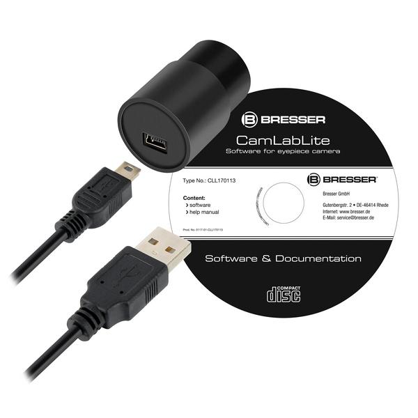 Mikroskopas su HD USB CAMERA Bresser Biolux NV 20X-1280X