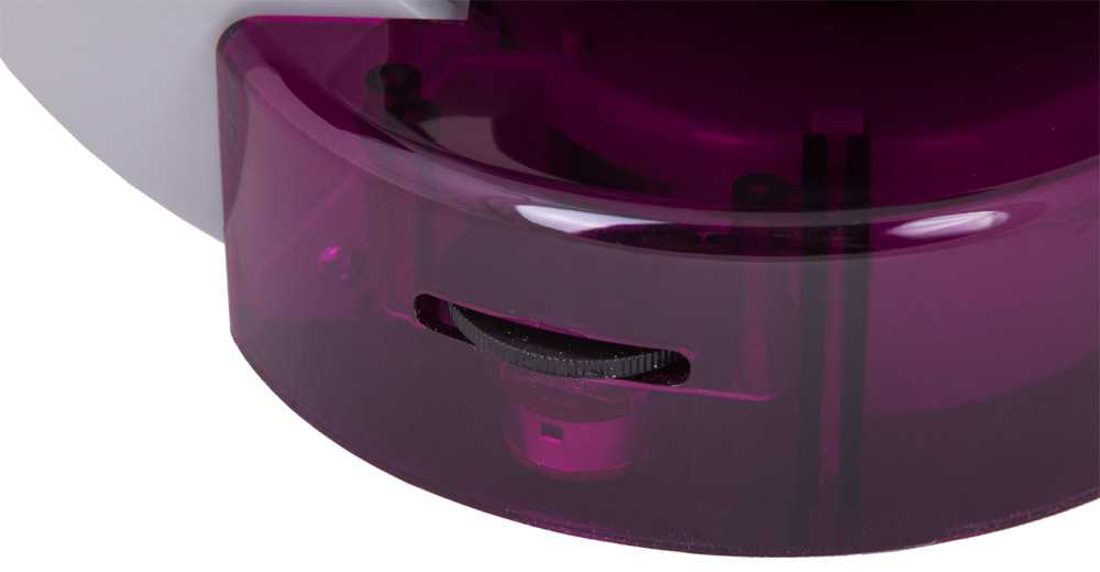 Mikroskopas vaikams, Levenhuk LabZZ M101 Amethyst, 40x-640x, su Eksperimento rinkiniu