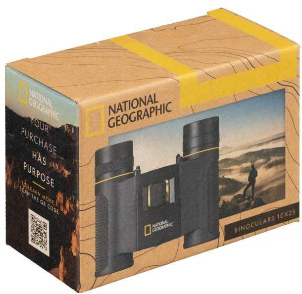 Bresser National Geographic NATIONAL GEOGRAPHIC 10x25 kišeniniai žiūronai