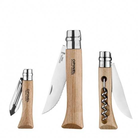 Kelioninių peilių rinkinys Opinel Nomad Cooking Set