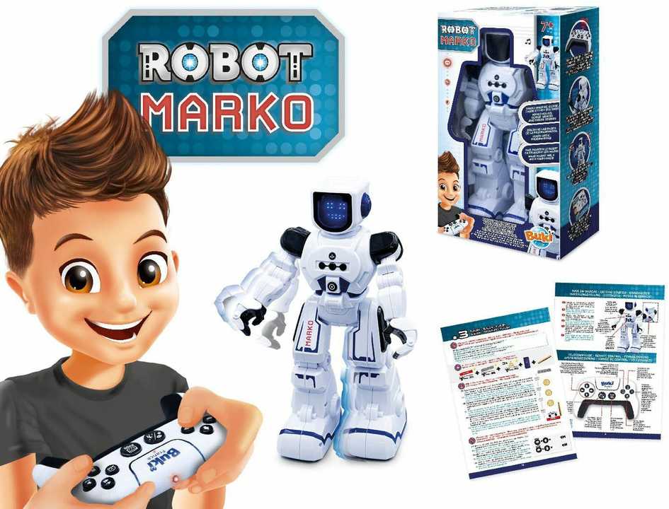 Buki France Robotas Marko, Buki