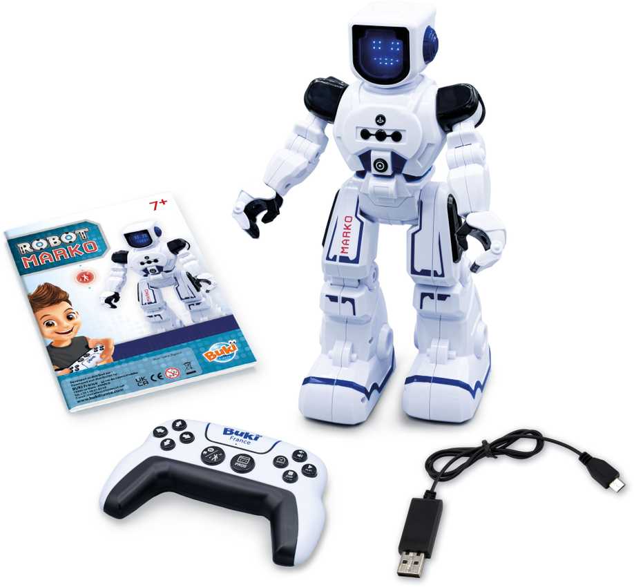 Buki France Robotas Marko, Buki