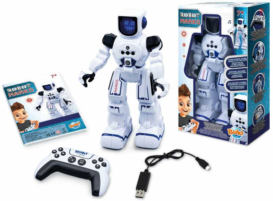Buki France Robotas Marko, Buki