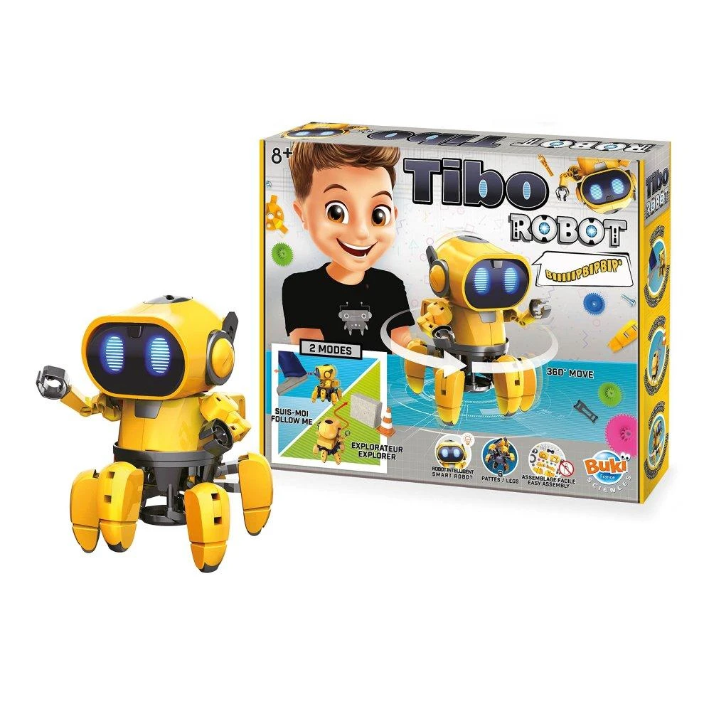 Buki France Konstruktorius robotas TIBO Buki