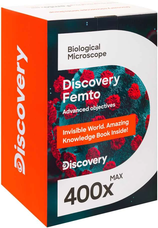Mikroskopas (RU) Microscope Discovery Femto Polar with book