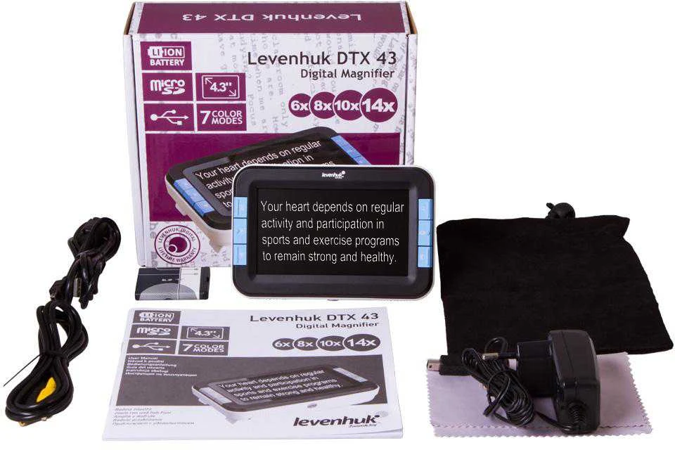 Skaitmeninis didintuvas Levenhuk DTX 43
