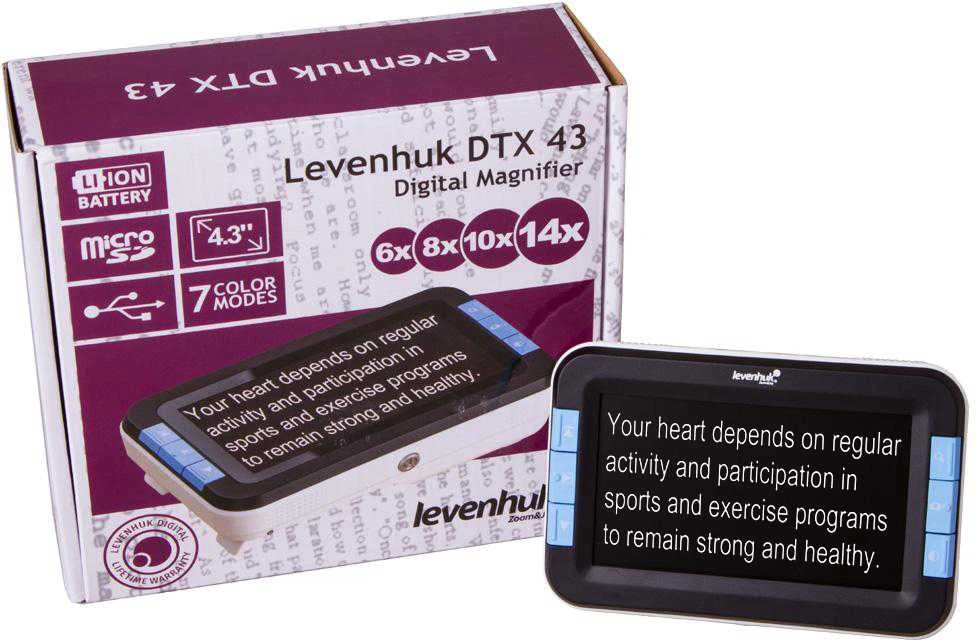 Skaitmeninis didintuvas Levenhuk DTX 43