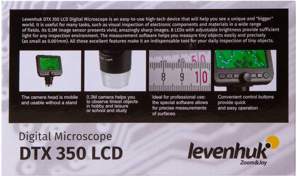 Skaitmeninis mikroskopas Levenhuk DTX 350 LCD 20x-300x