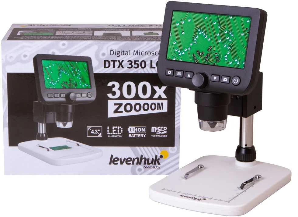 Skaitmeninis mikroskopas Levenhuk DTX 350 LCD 20x-300x