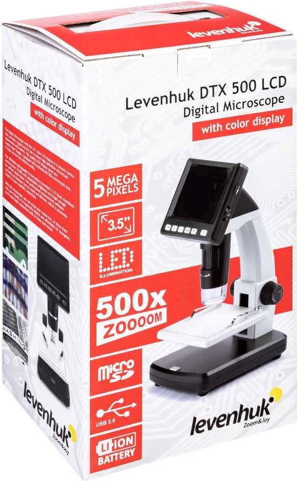 Skaitmeninis mikroskopas Levenhuk DTX 500 LCD