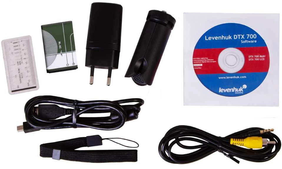 Skaitmeninis mikroskopas Levenhuk DTX 700 Mobi x10-300