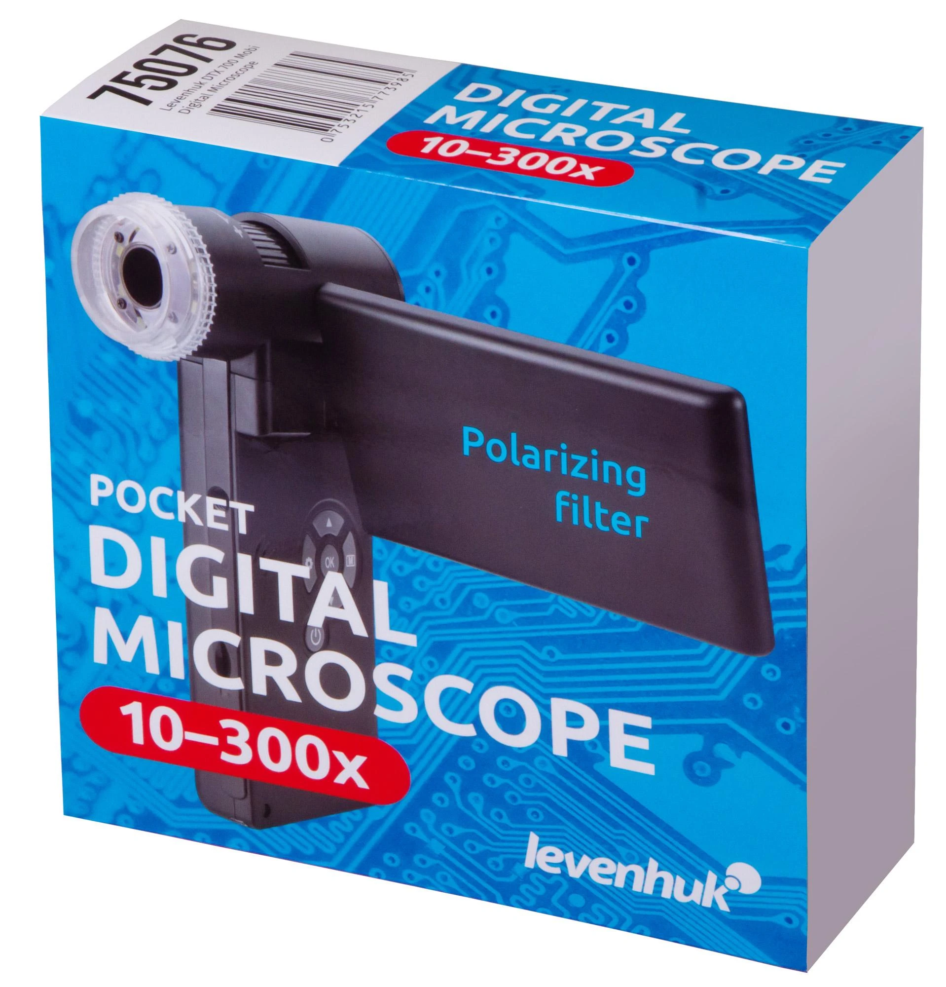 Skaitmeninis mikroskopas Levenhuk DTX 700 Mobi x10-300
