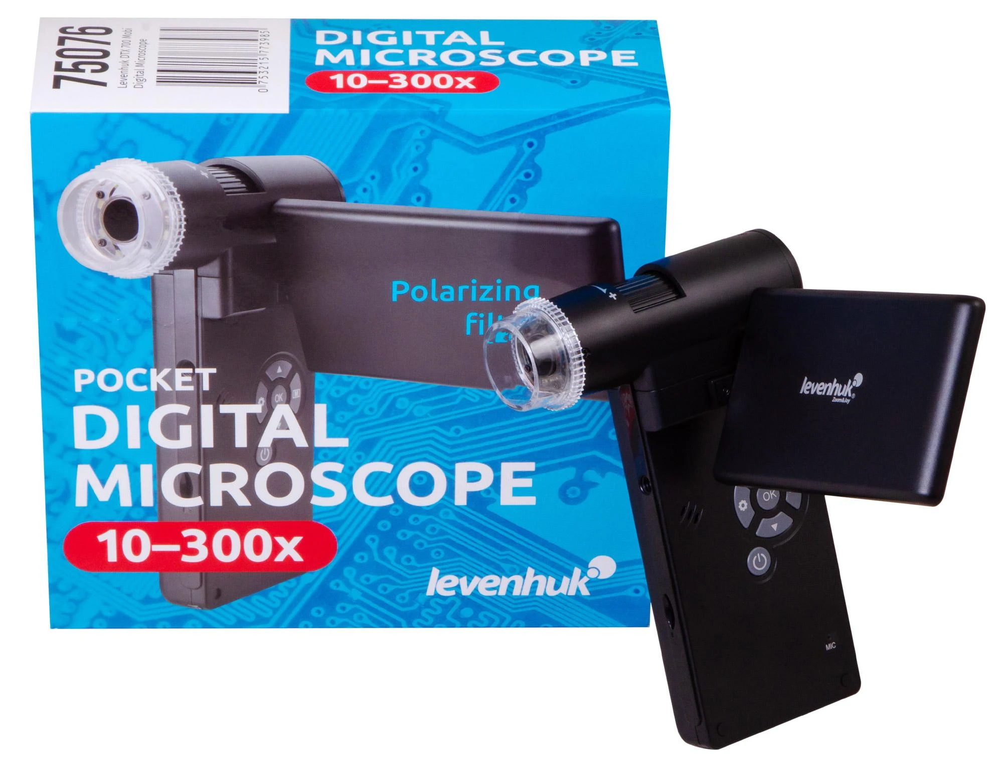 Skaitmeninis mikroskopas Levenhuk DTX 700 Mobi x10-300