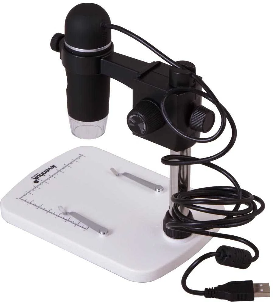 Skaitmeninis mikroskopas Levenhuk DTX 90 5Mpx 10x-300x