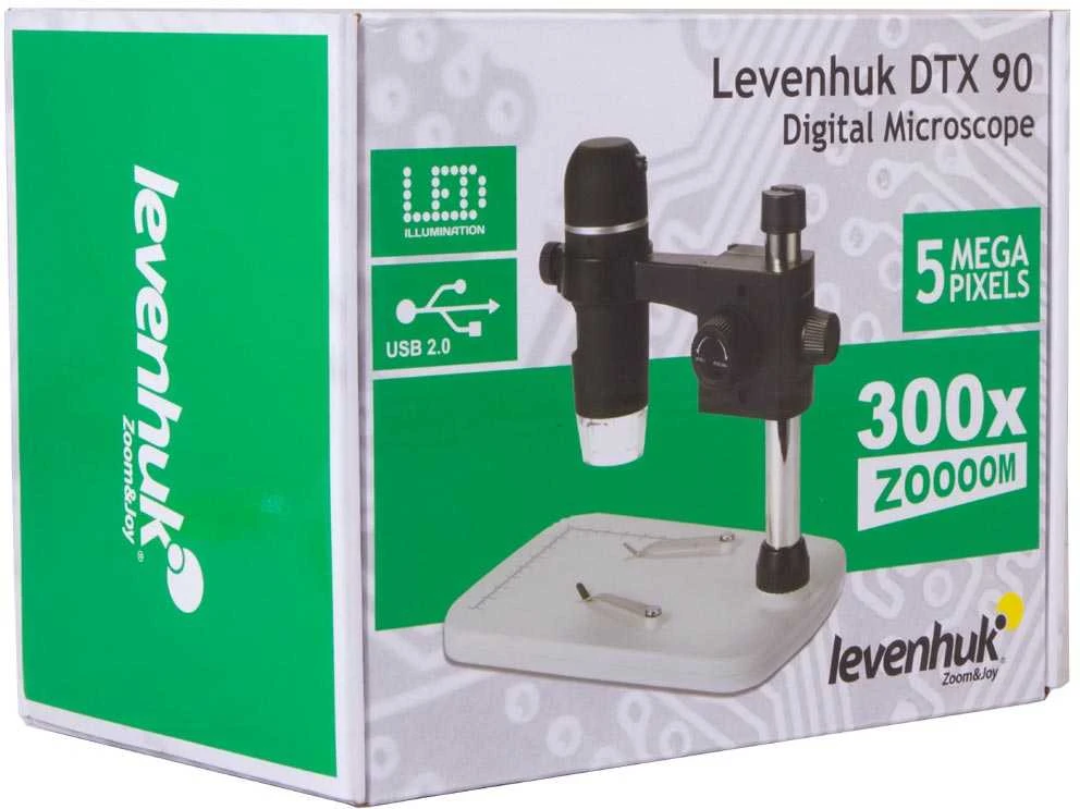 Skaitmeninis mikroskopas Levenhuk DTX 90 5Mpx 10x-300x