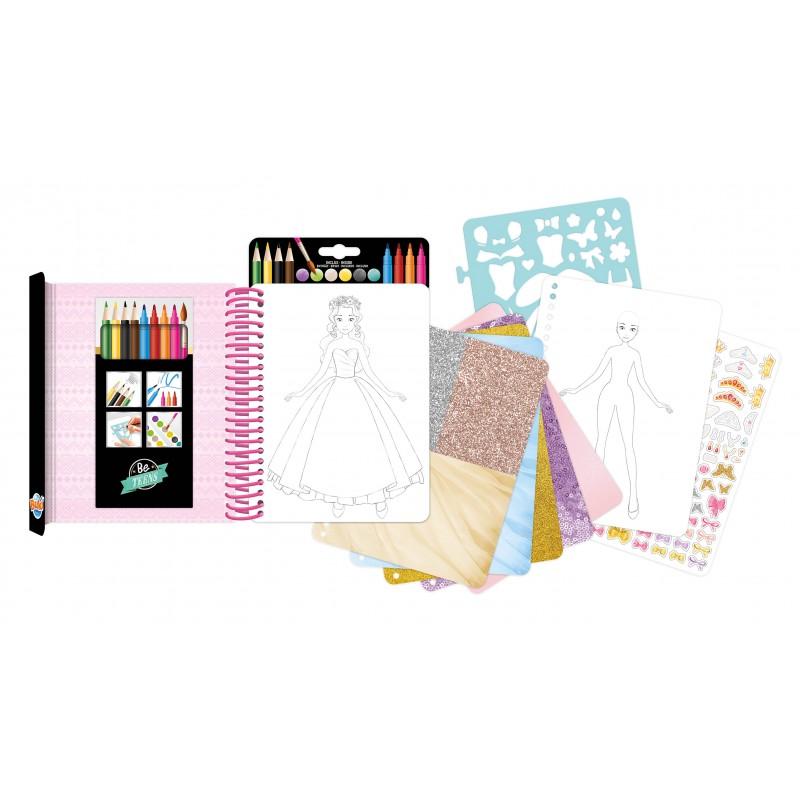 Buki France Sketchbook – Princess Dresses, Buki